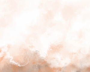 Abstract colorful watercolor for background. Digital art painting. For Watercolor wedding invitation card