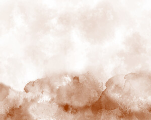 Abstract colorful watercolor for background. Digital art painting. For Watercolor wedding invitation card