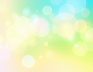 Obraz premium abstract background bokeh summer colour 