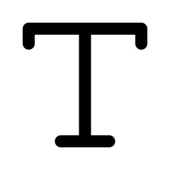 typography glyph icon