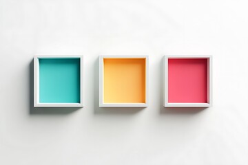 Simple interface with three key indicator panels for monitoring.