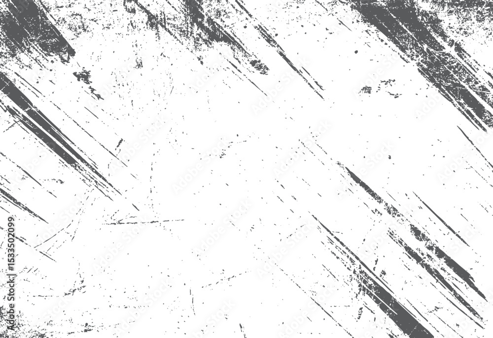Poster grungy distressed texture background with scratchy brush strokes and overlay elements for design pro