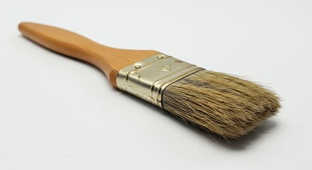 Paintbrush on white background