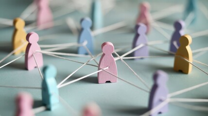 Conceptual Image Showing Strong Connectedness Between Diverse Individuals