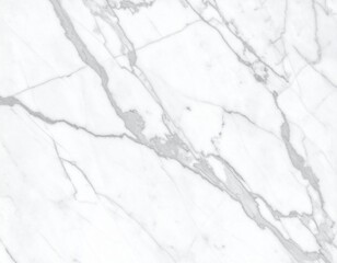 Obraz premium Elegant white marble with veining 縞模様が入ったエレガントな白い大理石 3