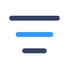 Obraz premium filter flat icon