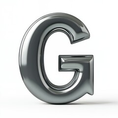 3D render of typographic quote sign on white background