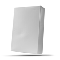 blank cereal box for mockup