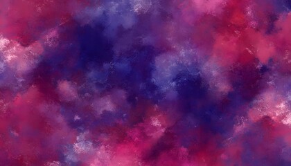 Abstract paint splatter design in vibrant shades of purple and pink.