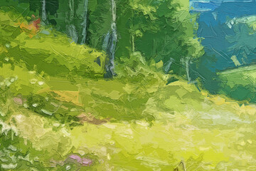 Various oil paintings, flowers, roses, peonies, butterflies, landscapes, ducks, forests, ducks