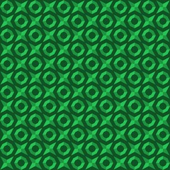 Green seamless pattern, octagons and squares, square