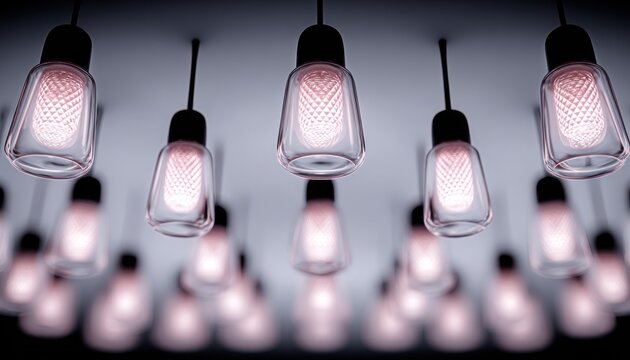 Hanging Edison bulbs