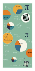 Geeky Pi Day Vertical Vector Banner-02