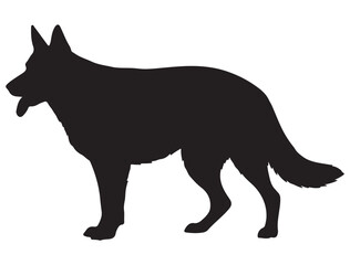 GERMAN SHEPHERD SILHOUETTE