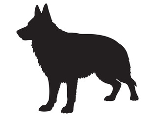 GERMAN SHEPHERD SILHOUETTE
