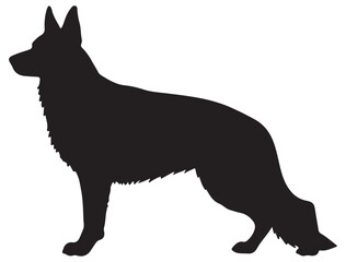 GERMAN SHEPHERD SILHOUETTE