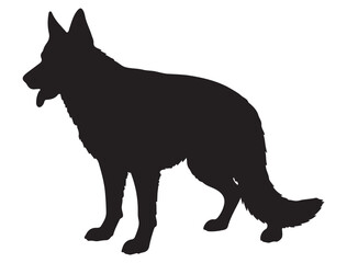 GERMAN SHEPHERD SILHOUETTE