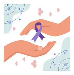 World Alzheimer's Day Illustration Set-04