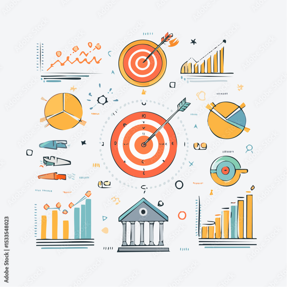 Poster roadmap icons to map any strategy at a glance.
