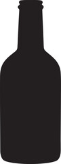GLASS BOTTLE SILHOUETTE