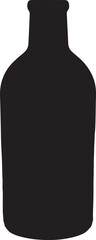 GLASS BOTTLE SILHOUETTE