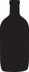 GLASS BOTTLE SILHOUETTE