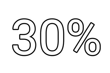 30% percent discount