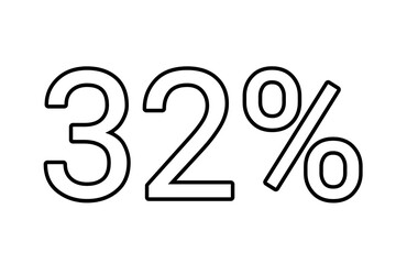 32% percent discount