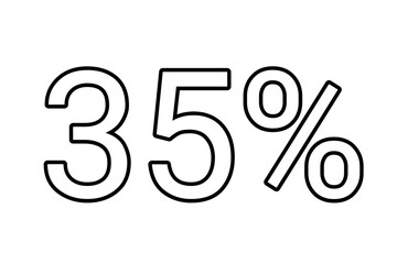 35% percent discount