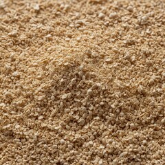 Close-up of dry yeast granules on a white background



