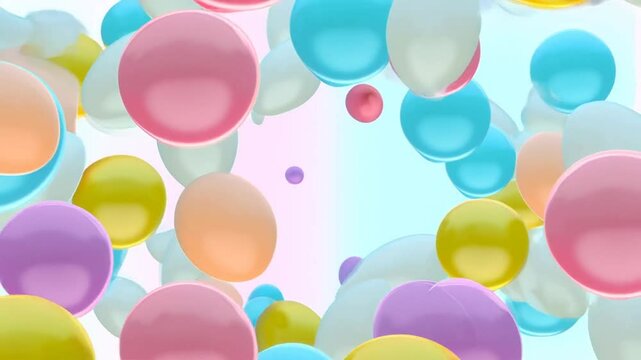 tunnel spectrogram of pastel tones shimmers and white swans swim