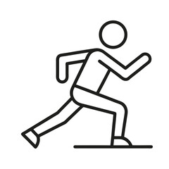 Exercising Outline Vector Icon Collection