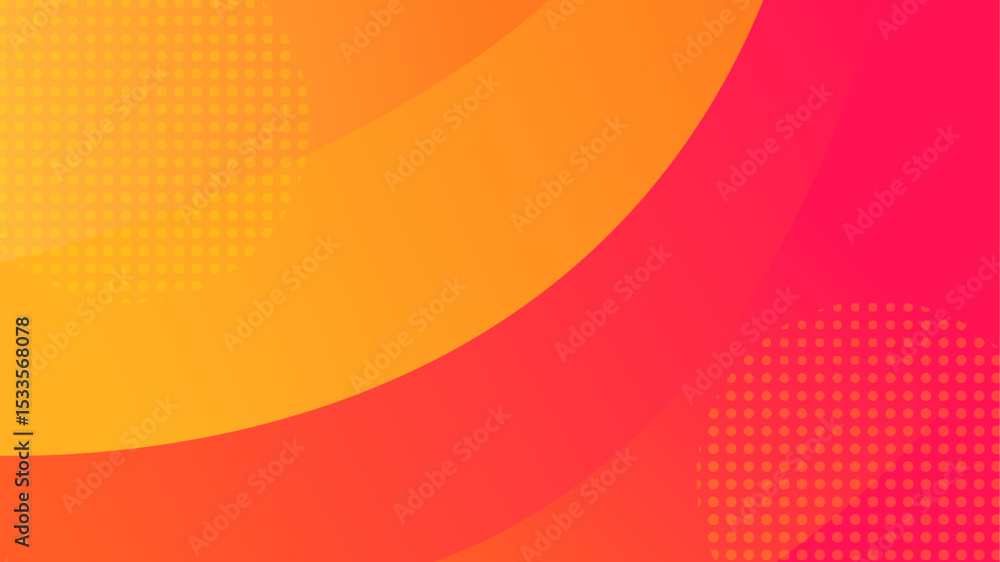 Poster modern abstract wide banner with geometric shapes. colorful abstract background. modern abstract min