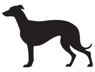 GREYHOUND DOG SILHOUETTE