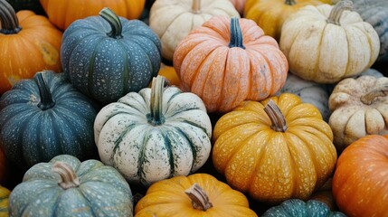 Colorful Pumpkins