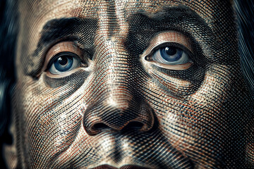 portrait, man, details, cultural, close-up, textures, patterns, contemporary, features, eyes, expression, creativity, artistry, design, visual, intricate, face, character, emotion, identity, life, cra