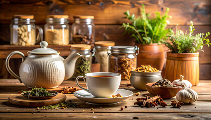 Ayurvedic holistic wellness ritual.