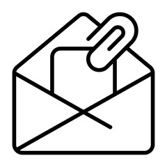 Mail Attachment Icon