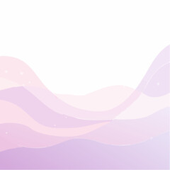 Soft lavender blobs for wellness or beauty posts.