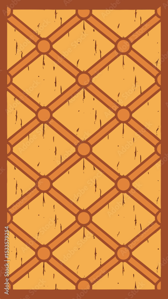 Poster abstract geometric wooden pattern with rustic texture and transparent design