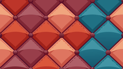 Obraz premium Abstract geometric pattern with button details suitable for various creative projects