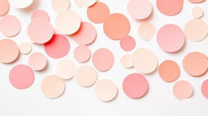 Abstract pastel circles