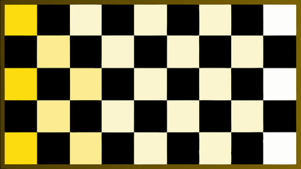 Fototapeta premium Chessboard with transparency ideal for various design projects on white background