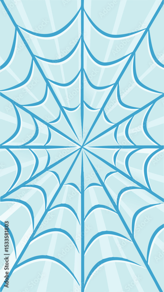 Poster elegant abstract spiderweb pattern design with transparent background for versatile applications