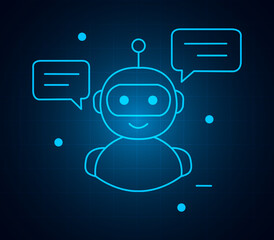 Futuristic Tech Interface Icons  AI, Cyber, Data Security Set