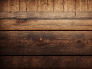 Natural brown wooden planks background texture with horizontal boards. Perfect for rustic design, product photography, vintage backgrounds
