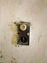 The electrical fuse is old and dusty.