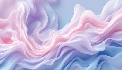 Obraz premium Elegant Abstract Wave Art Backgrounds in Vibrant and Pastel Color Palettes 