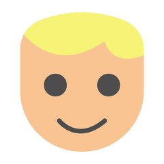 Emoji Vector Flat Icon Design