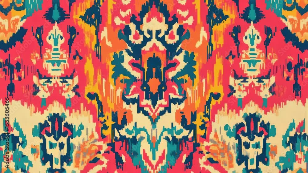 Poster a vibrant and diverse color scheme